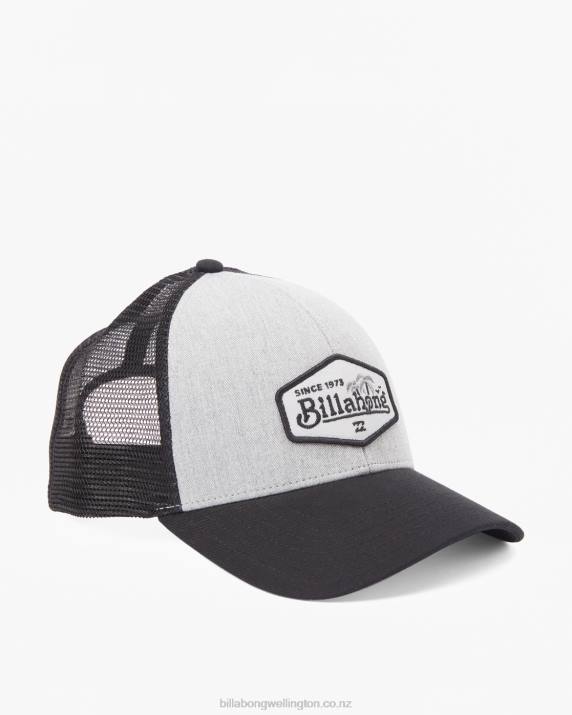 Boys Black/Grey Billabong Walled Trucker Hat 80P8968