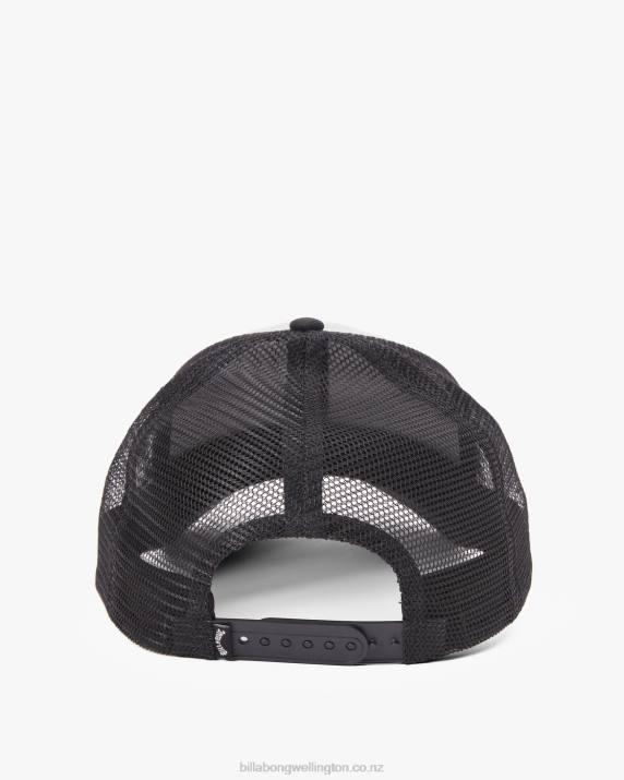 Boys Black/Grey Billabong Walled Trucker Hat 80P8968