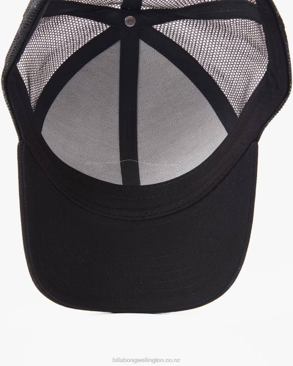 Boys Black/Grey Billabong Walled Trucker Hat 80P8968