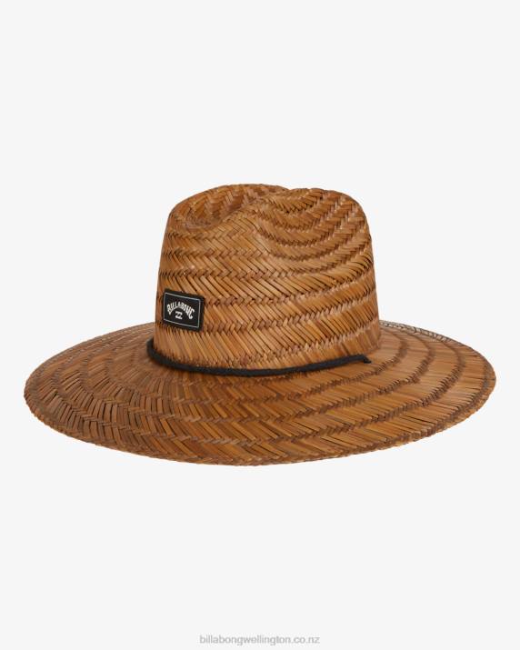 Boys Brown Billabong Tides Lifeguard Hat 80P8761