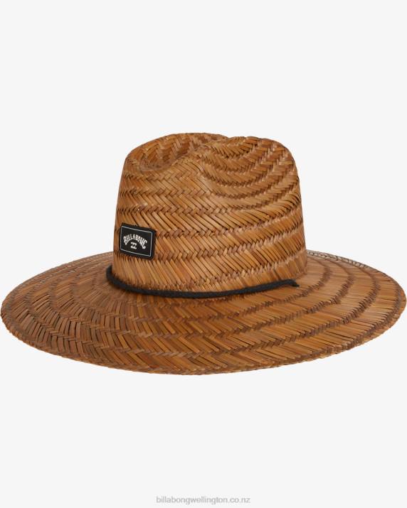 Boys Brown Billabong Tides Lifeguard Hat 80P8761
