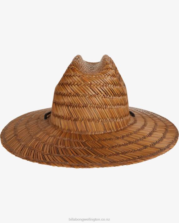 Boys Brown Billabong Tides Lifeguard Hat 80P8761