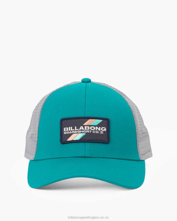 Boys Deep Teal Billabong Walled Trucker Hat 80P8972