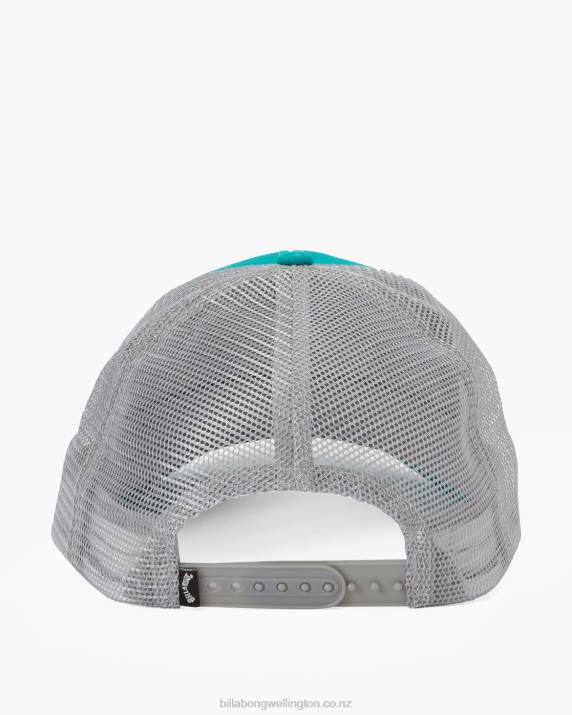 Boys Deep Teal Billabong Walled Trucker Hat 80P8972