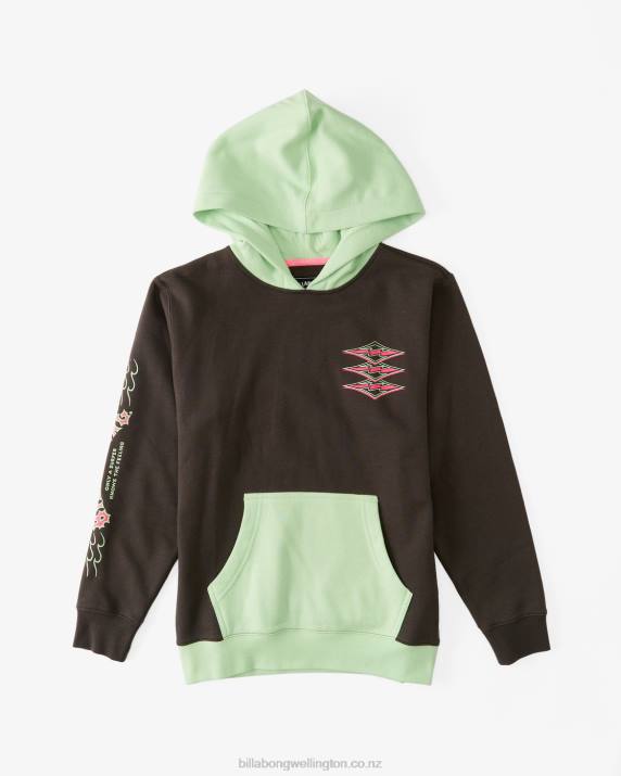 Boys Raven Billabong United Pullover Hoodie 80P8997