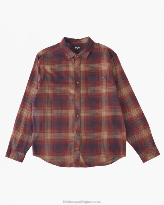 Boys Cloud Billabong Coastline Flannel Shirt 80P81115