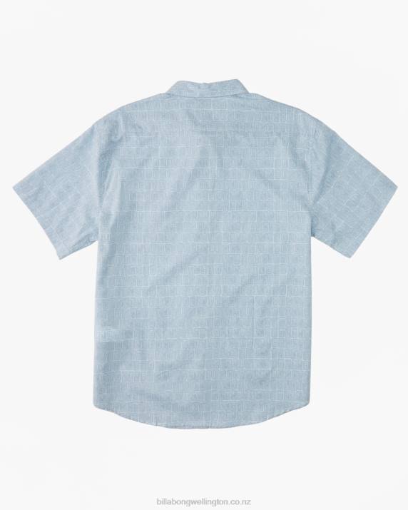Boys Coastal Billabong Sundays Mini Short Sleeve Shirt 80P8933