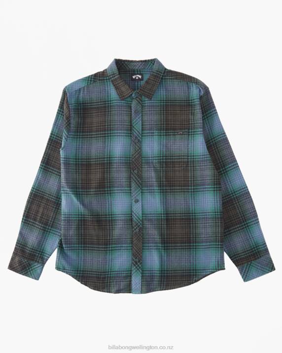 Boys Raven Billabong Coastline Flannel Shirt 80P81116