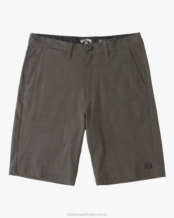 Boys Asphalt Billabong Crossfire Submersible Shorts 18'' 80P8948