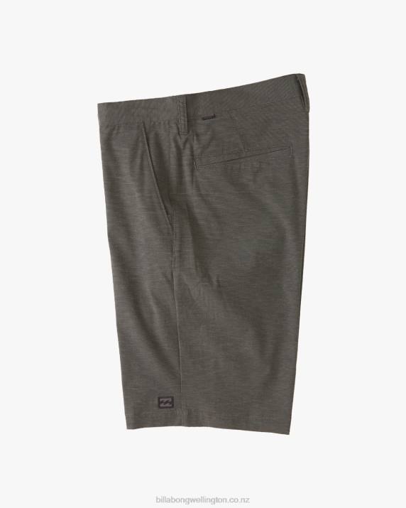 Boys Asphalt Billabong Crossfire Submersible Shorts 18'' 80P8948