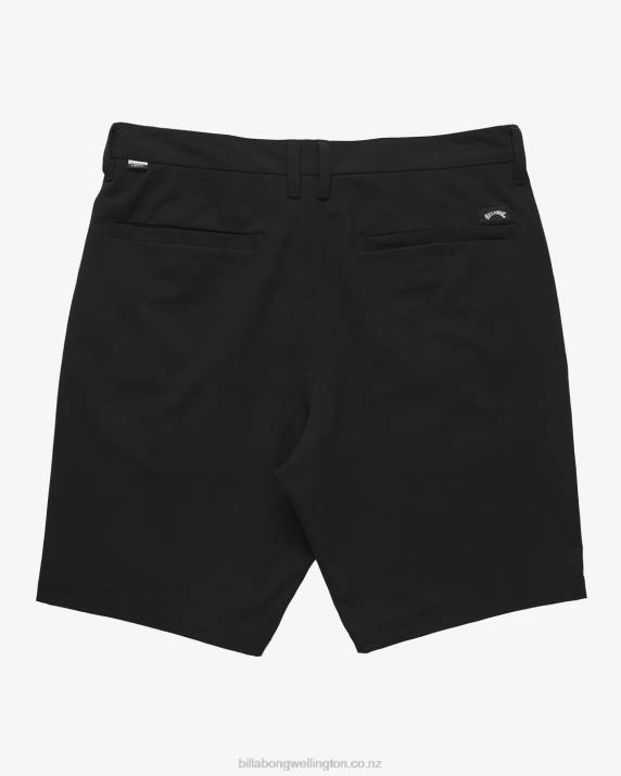 Boys Black Billabong Crossfire Submersible Shorts 80P8982