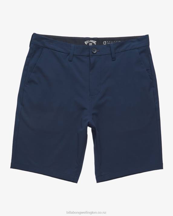 Boys Navy Billabong Crossfire Submersible Shorts 80P8976