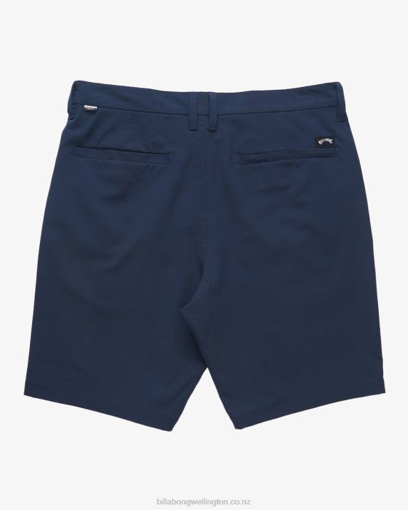 Boys Navy Billabong Crossfire Submersible Shorts 80P8976