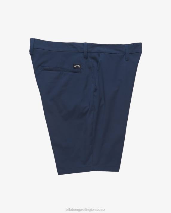 Boys Navy Billabong Crossfire Submersible Shorts 80P8976