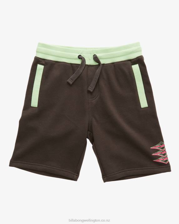 Boys Raven Billabong United Elasticized Shorts 80P81021