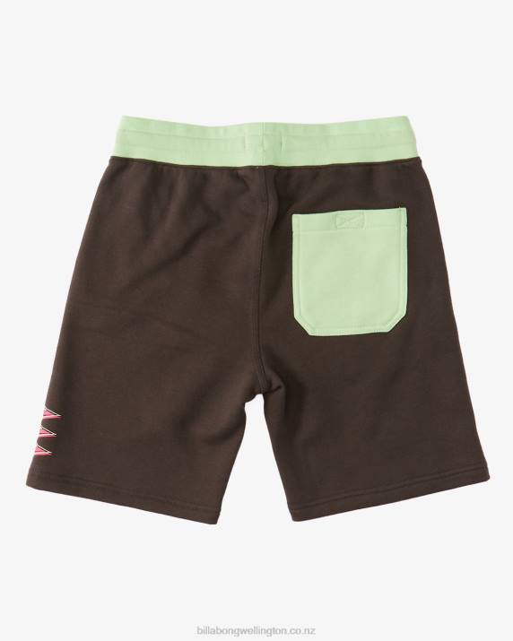 Boys Raven Billabong United Elasticized Shorts 80P81021