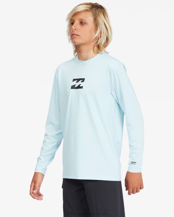 Boys Coastal Billabong All Day Wave Loose Fit Long Sleeve Surf Tee 80P8945