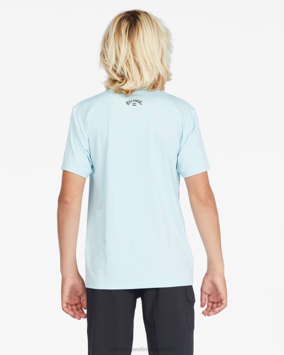 Boys Coastal Billabong All Day Wave Loose Fit Short Sleeve Surf Tee 80P8966