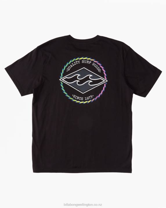 Boys Black Billabong (2-7) Rotor Diamond T-Shirt 80P81039