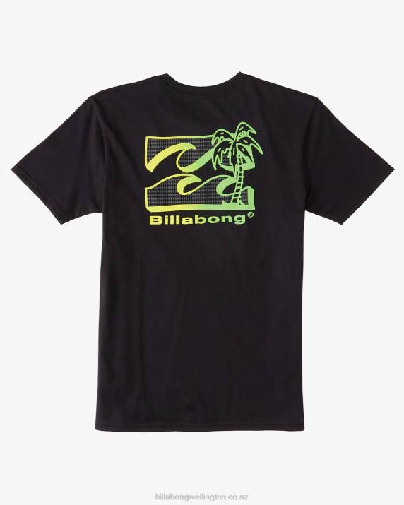 Boys Black Billabong BBTV T-Shirt 80P81027