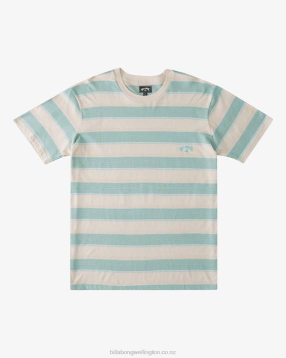 Boys Chino Billabong Hector Stripe Short Sleeve T-Shirt 80P81065