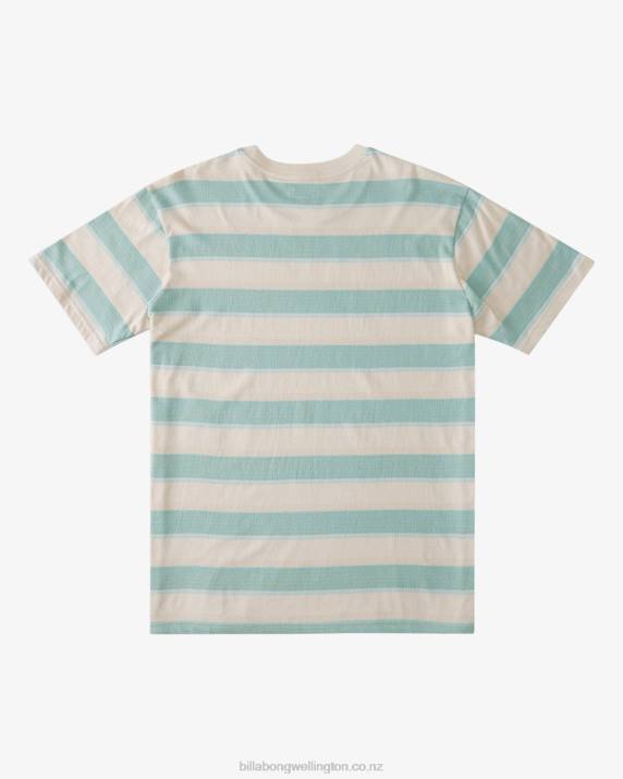 Boys Chino Billabong Hector Stripe Short Sleeve T-Shirt 80P81065