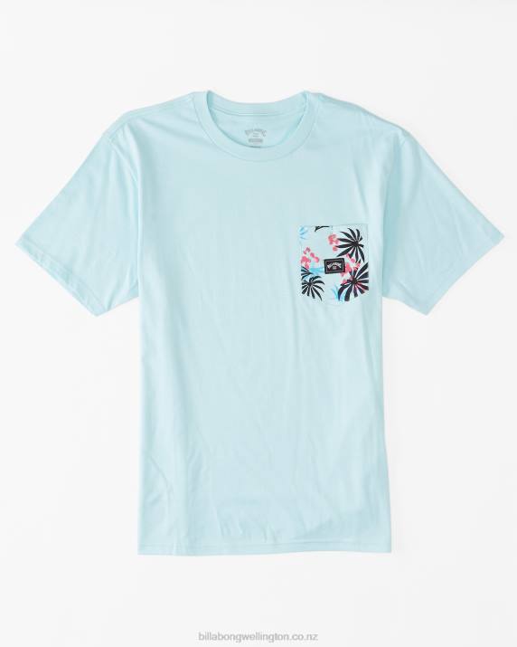 Boys Coastal Billabong Team Pocket T-Shirt 80P81060