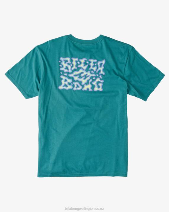 Boys Dark Mint Billabong Tall Tale T-Shirt 80P81035