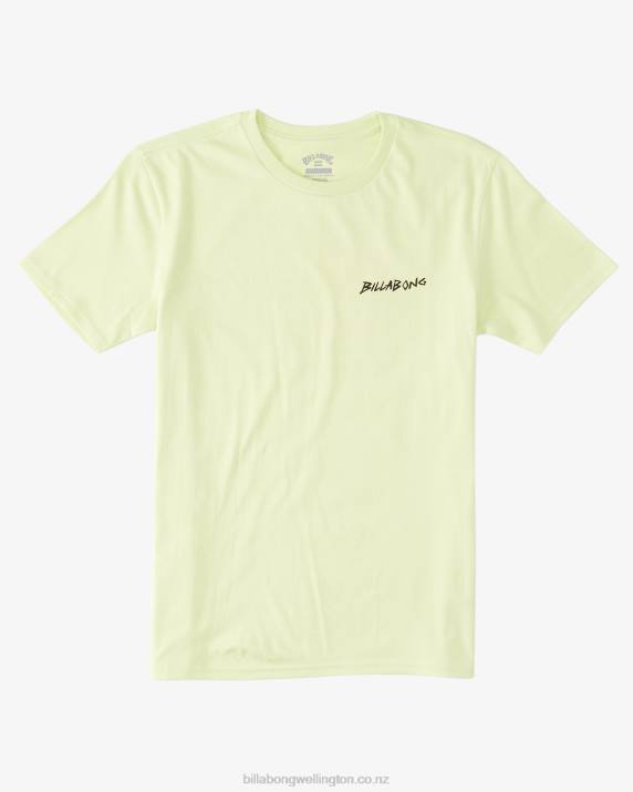 Boys Light Green Billabong Sharky T-Shirt 80P81048