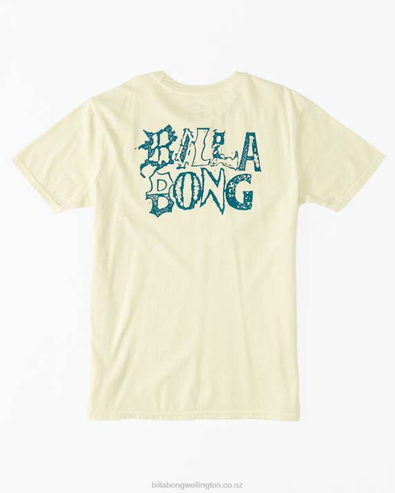 Boys Light Lime Billabong Worded T-Shirt 80P81084