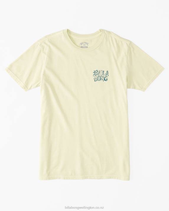 Boys Light Lime Billabong Worded T-Shirt 80P81084