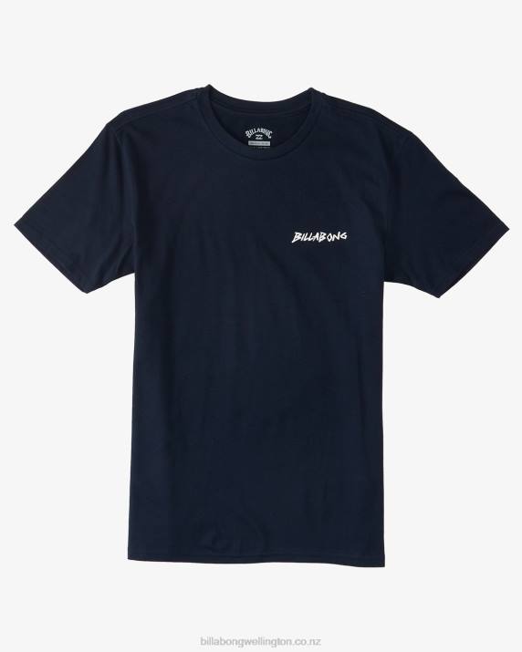 Boys Navy Billabong Sharky T-Shirt 80P81049