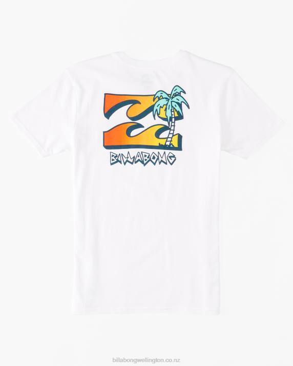 Boys White Billabong (2-7) BBTV T-Shirt 80P81101
