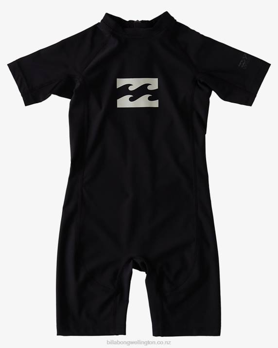 Boys Black Billabong 2-7 All Day Spring Suit 80P8942