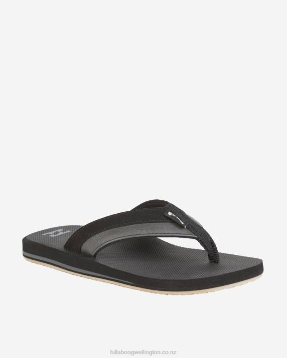 Boys Black Billabong All Day Impact Sandals 80P8720