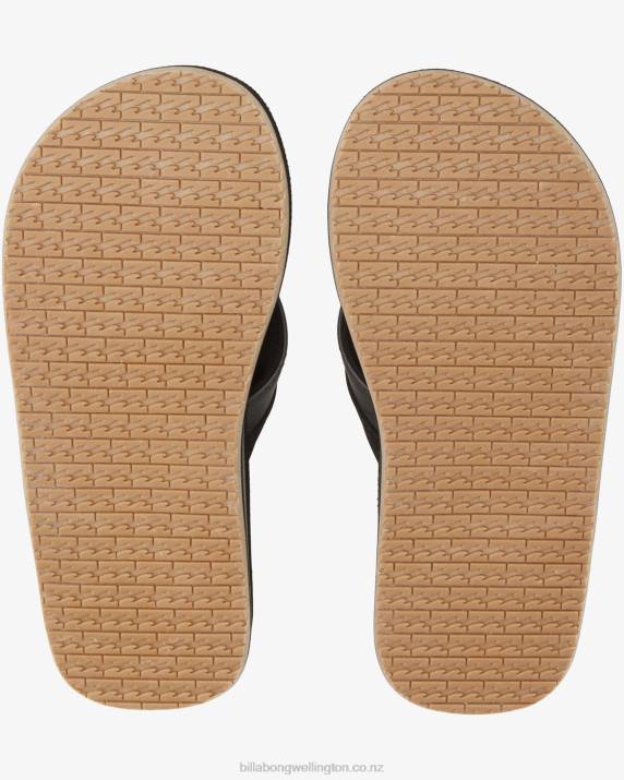 Boys Black Billabong All Day Impact Sandals 80P8720
