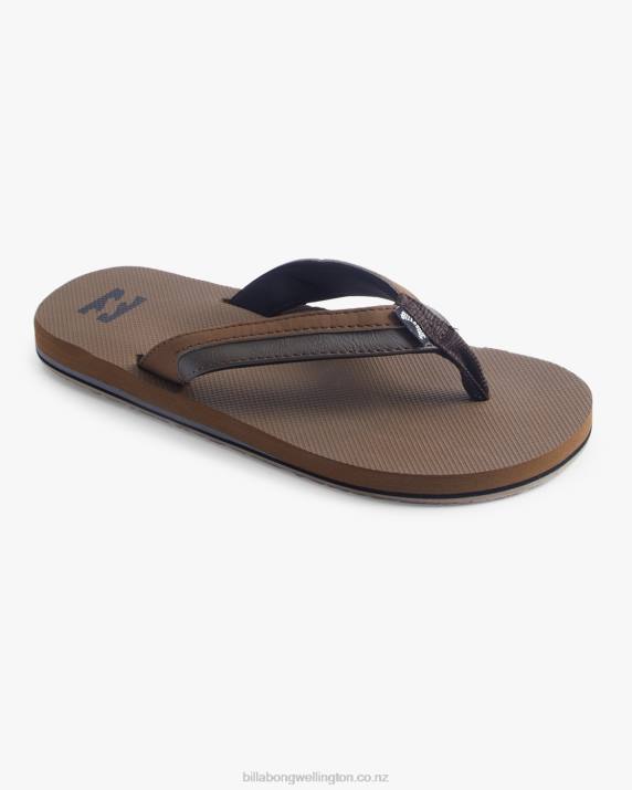 Boys Camel Billabong All Day Impact Sandals 80P8839
