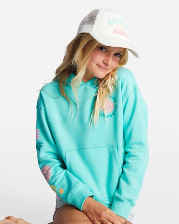 Girls Salt Crystal Billabong Ohana Trucker Hat 80P82728