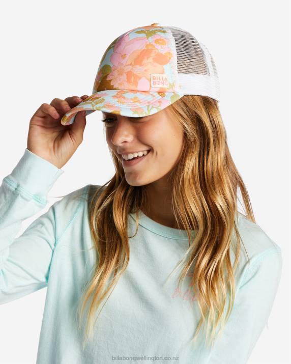 Girls Seaspray Billabong Shenanigans Trucker Hat 80P82625