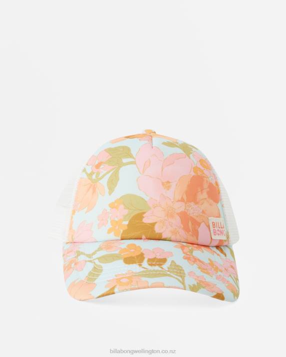 Girls Seaspray Billabong Shenanigans Trucker Hat 80P82625