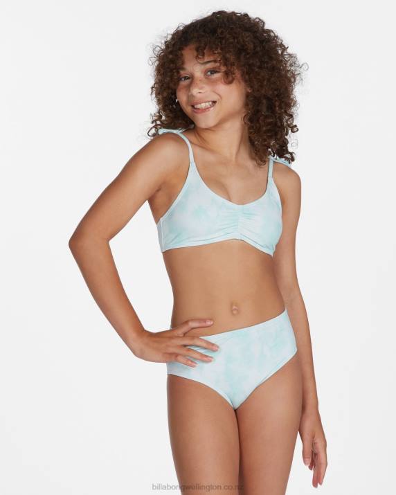 Girls Mint Chip Billabong Summer Love Trilet Bikini Set 80P82789