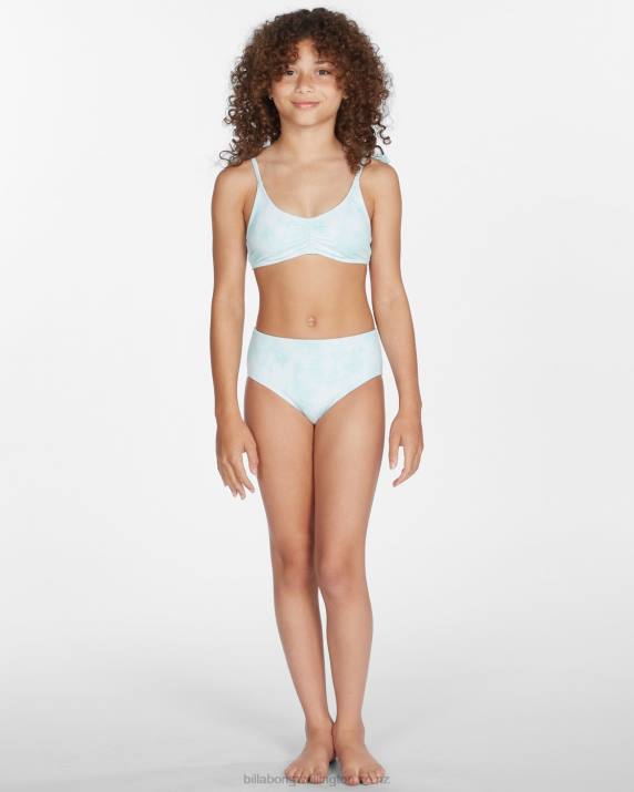 Girls Mint Chip Billabong Summer Love Trilet Bikini Set 80P82789