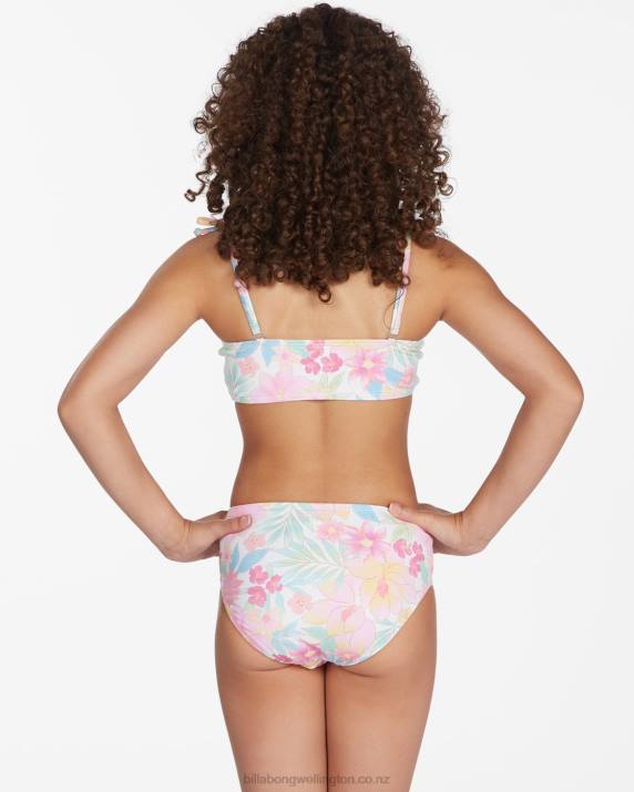 Girls Multi Billabong Brighter Days Strappy Tank Bikini Set 80P82809