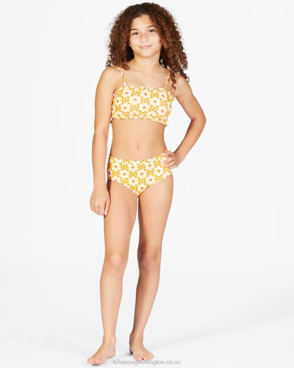 Girls Multi Billabong Cant Wait Bandeau Bikini Set 80P82780