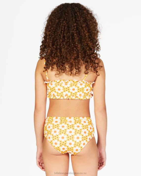 Girls Multi Billabong Cant Wait Bandeau Bikini Set 80P82780