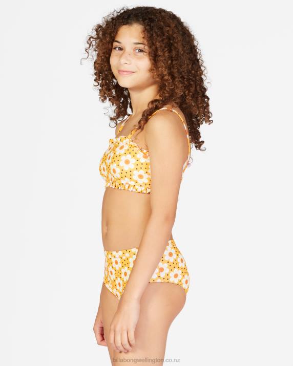 Girls Multi Billabong Cant Wait Bandeau Bikini Set 80P82780