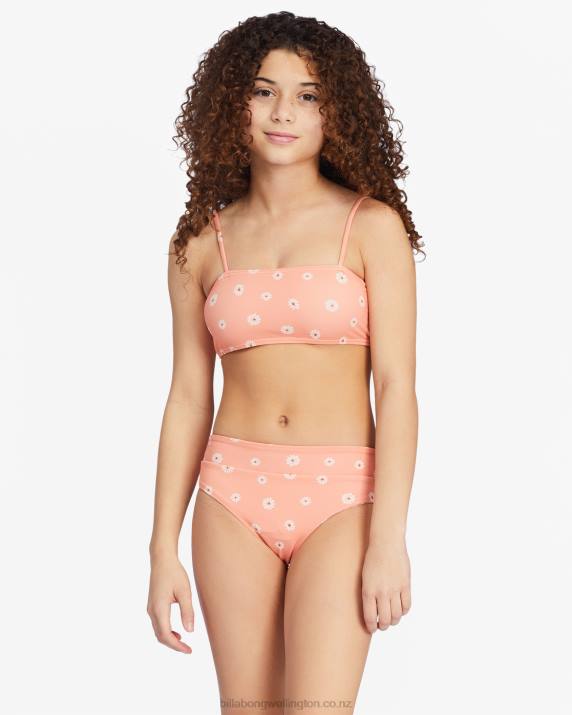 Girls Multi Billabong Fallin For Her Reversible Tank Bikini Set 80P82790