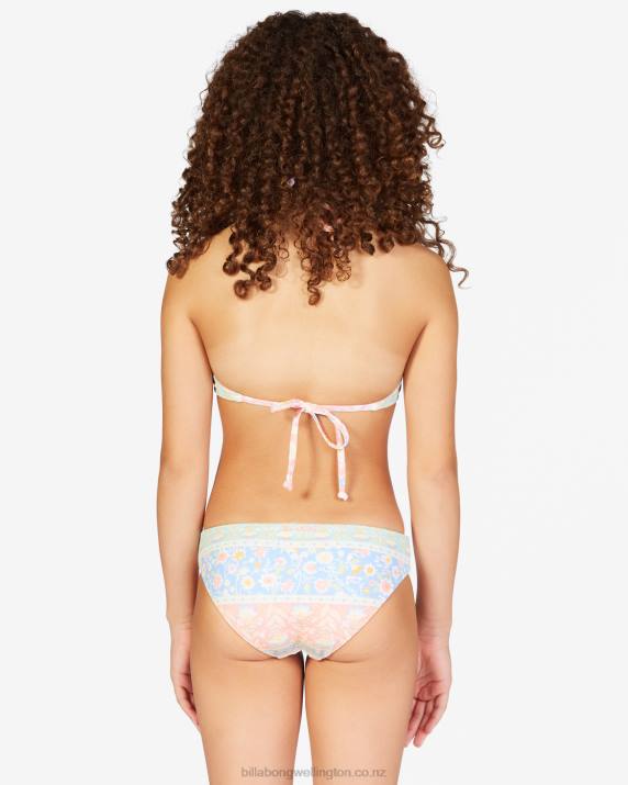 Girls Multi Billabong Mini Mystic High Neck Reversible Bikini Set 80P82742