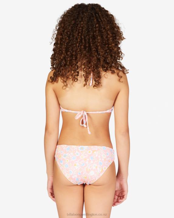 Girls Multi Billabong Mini Mystic High Neck Reversible Bikini Set 80P82742