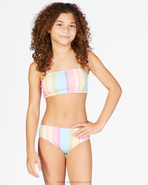 Girls Multi Billabong Say Hello Tank Bikini Set 80P82808